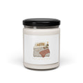 nap club bedroom illustration Scented Soy Candle | sleepy humor, restful vibes