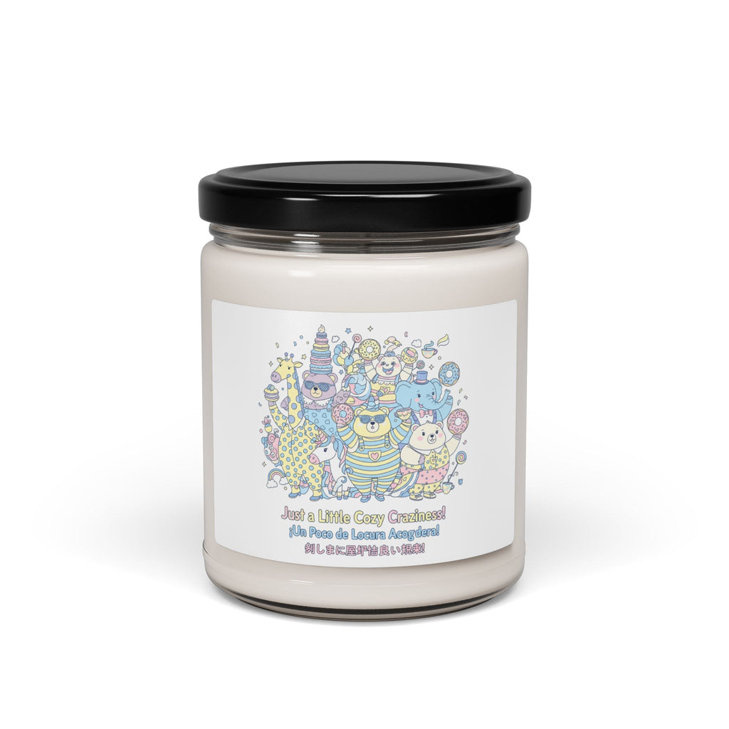 Tiny Monster Humor Candle | Mildly Unhinged Cute, pastel chaotic kawaii