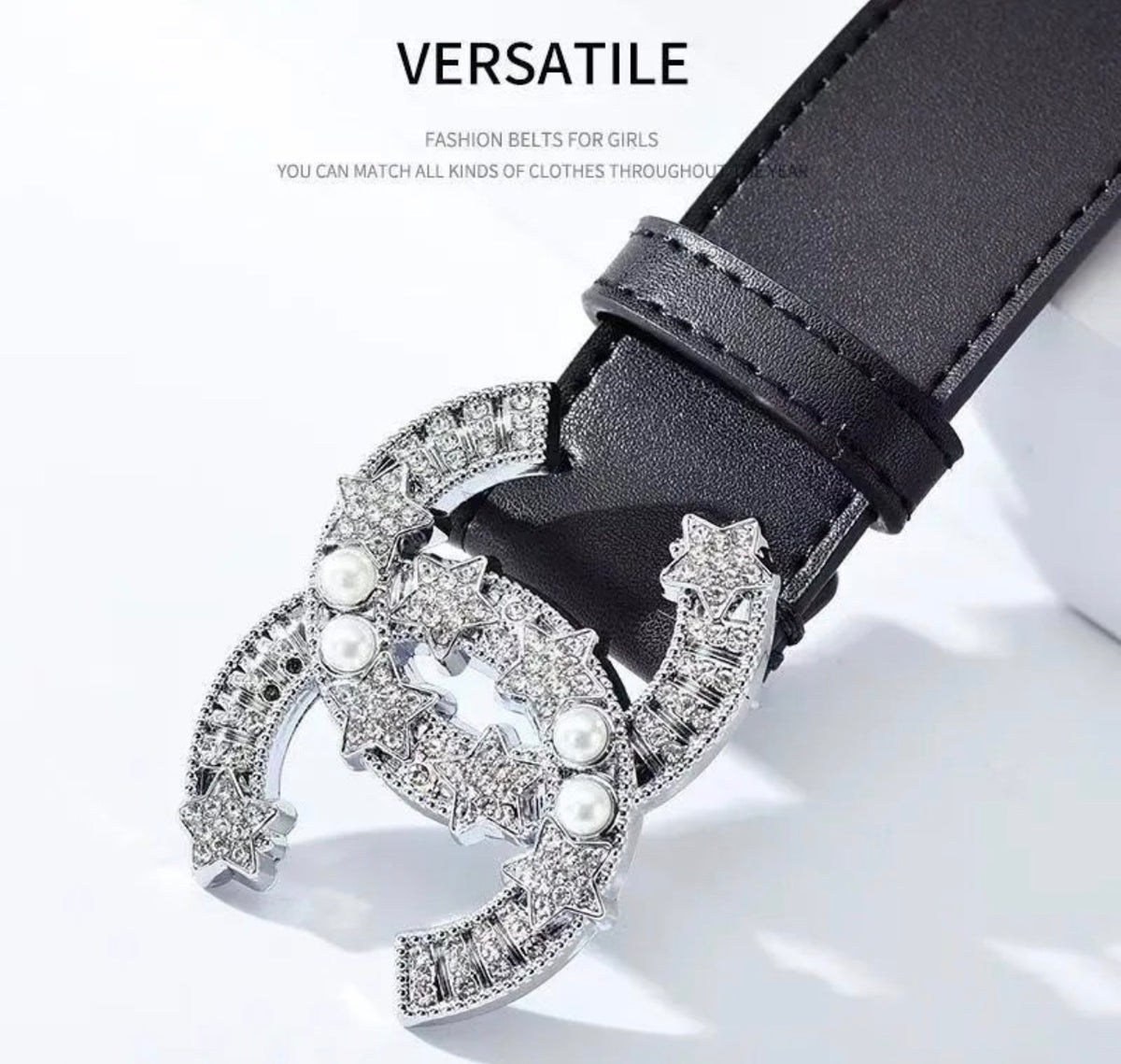 Chanel styled belt