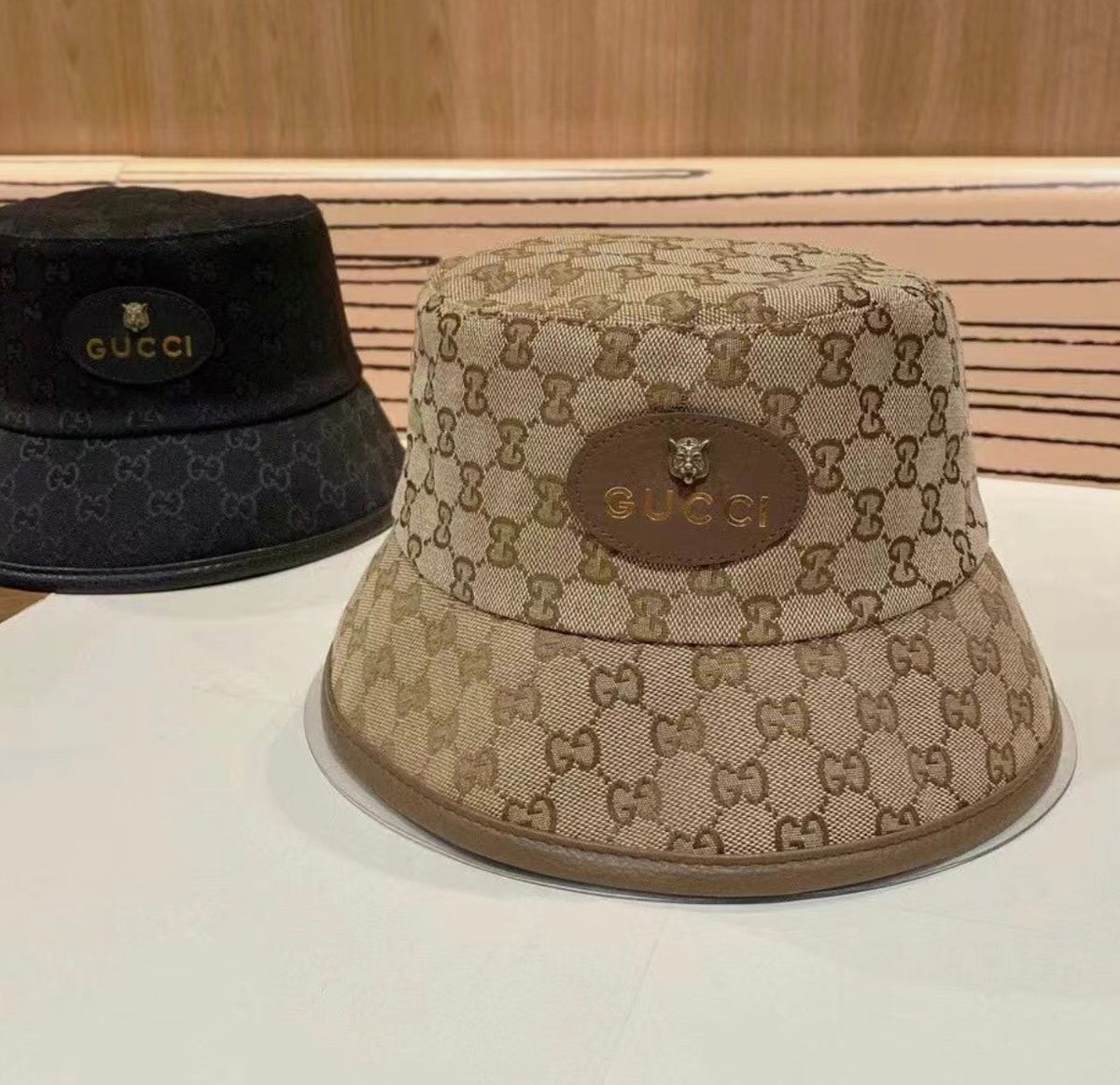 Gucci bucket hats