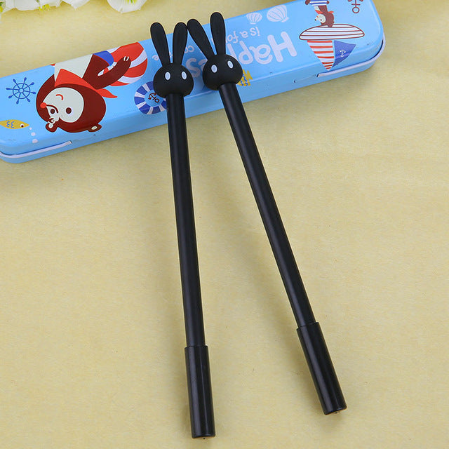 4 Pcs/lot Cartoon Rabbit Gel pens cute gel pen