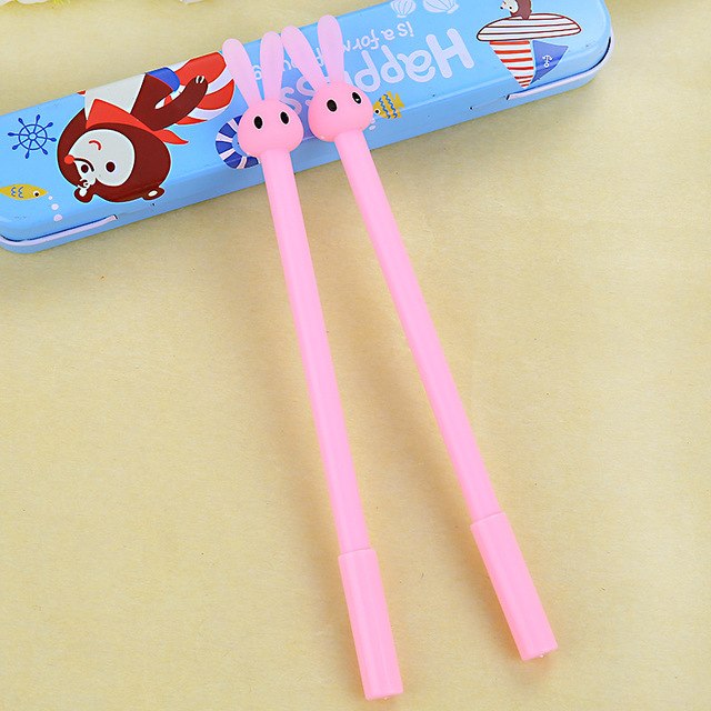 4 Pcs/lot Cartoon Rabbit Gel pens cute gel pen