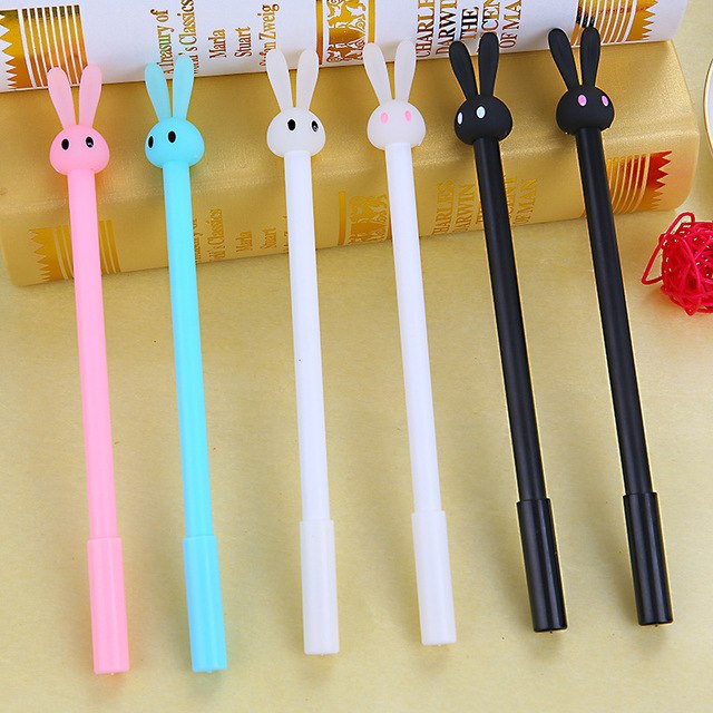 4 Pcs/lot Cartoon Rabbit Gel pens cute gel pen