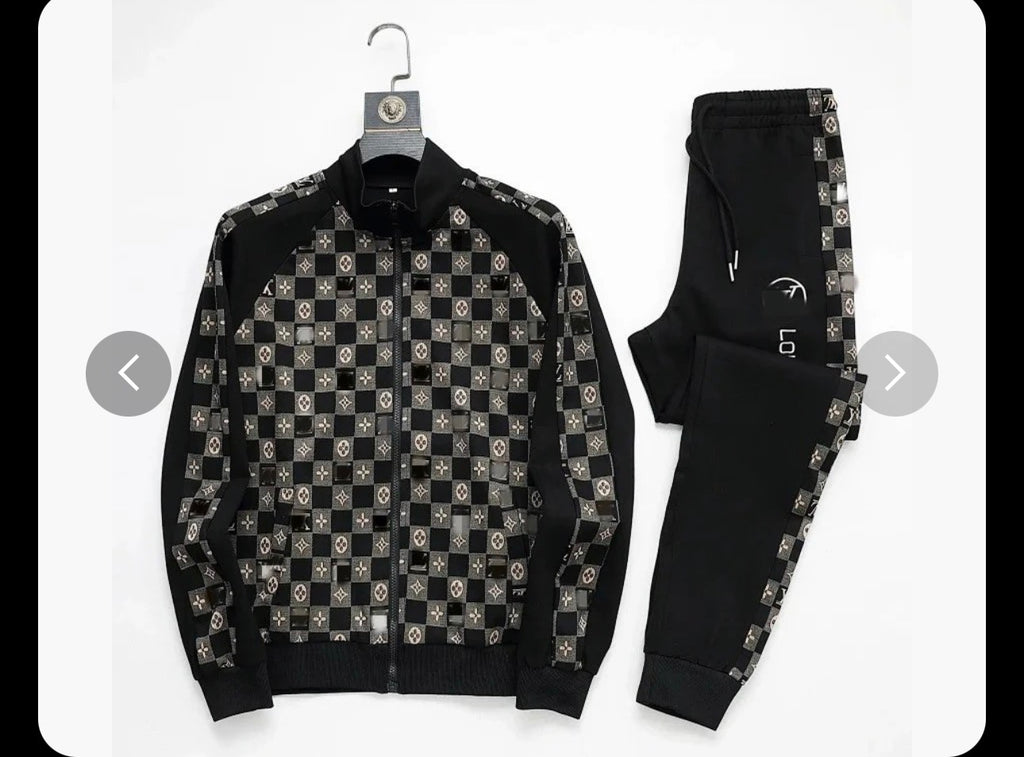 Designer track suit