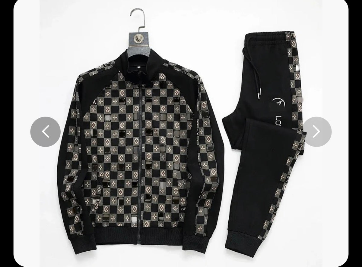 Designer track suit