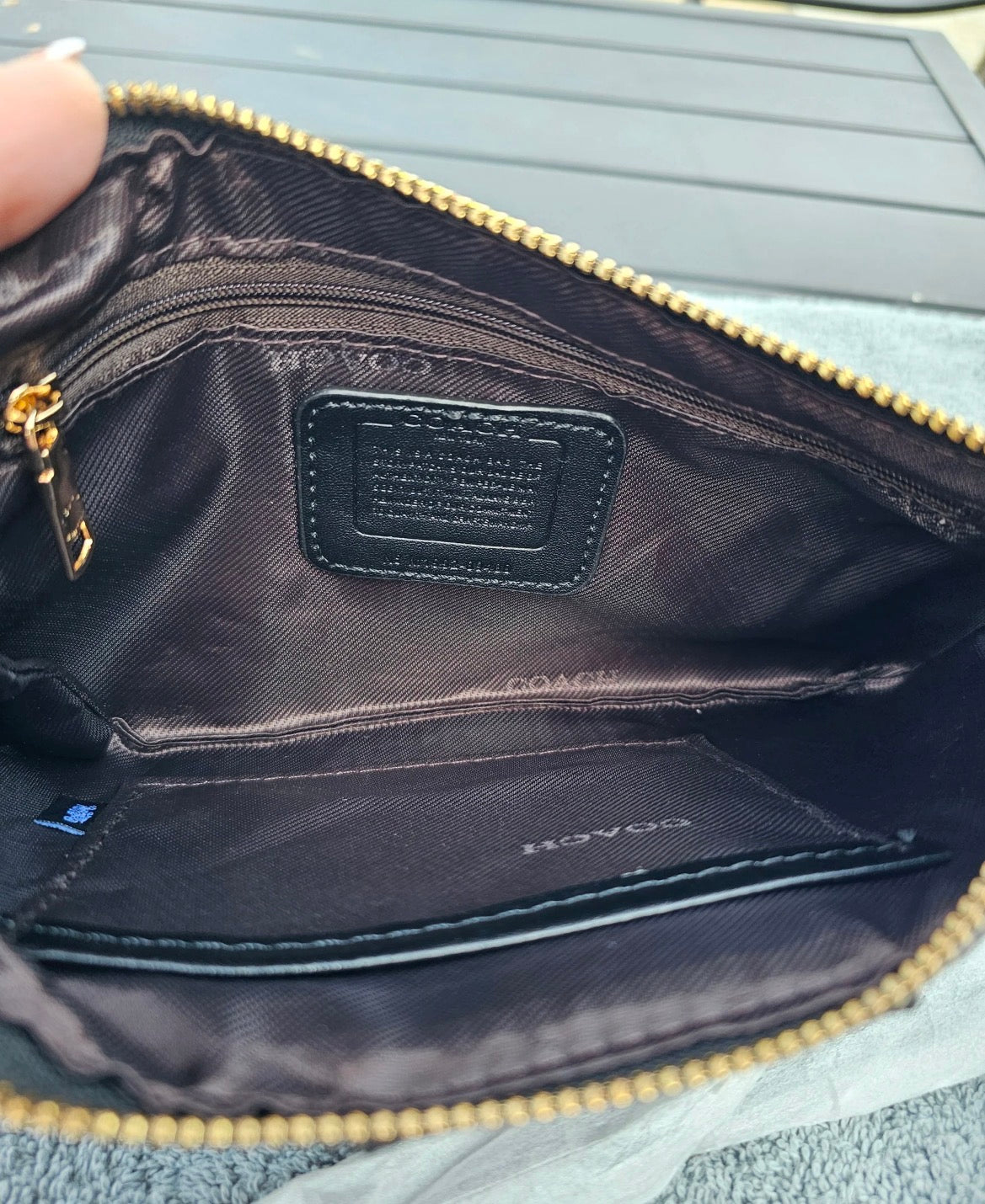 Coach wristlet