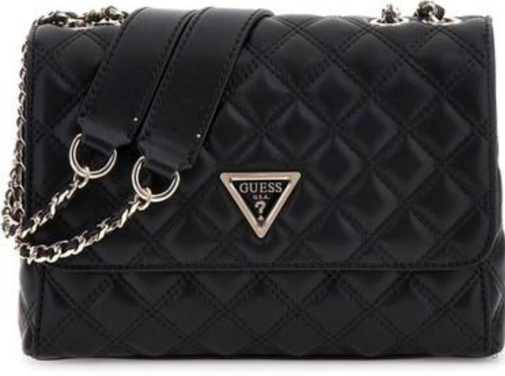 Black Quilted Shoulder Bag
