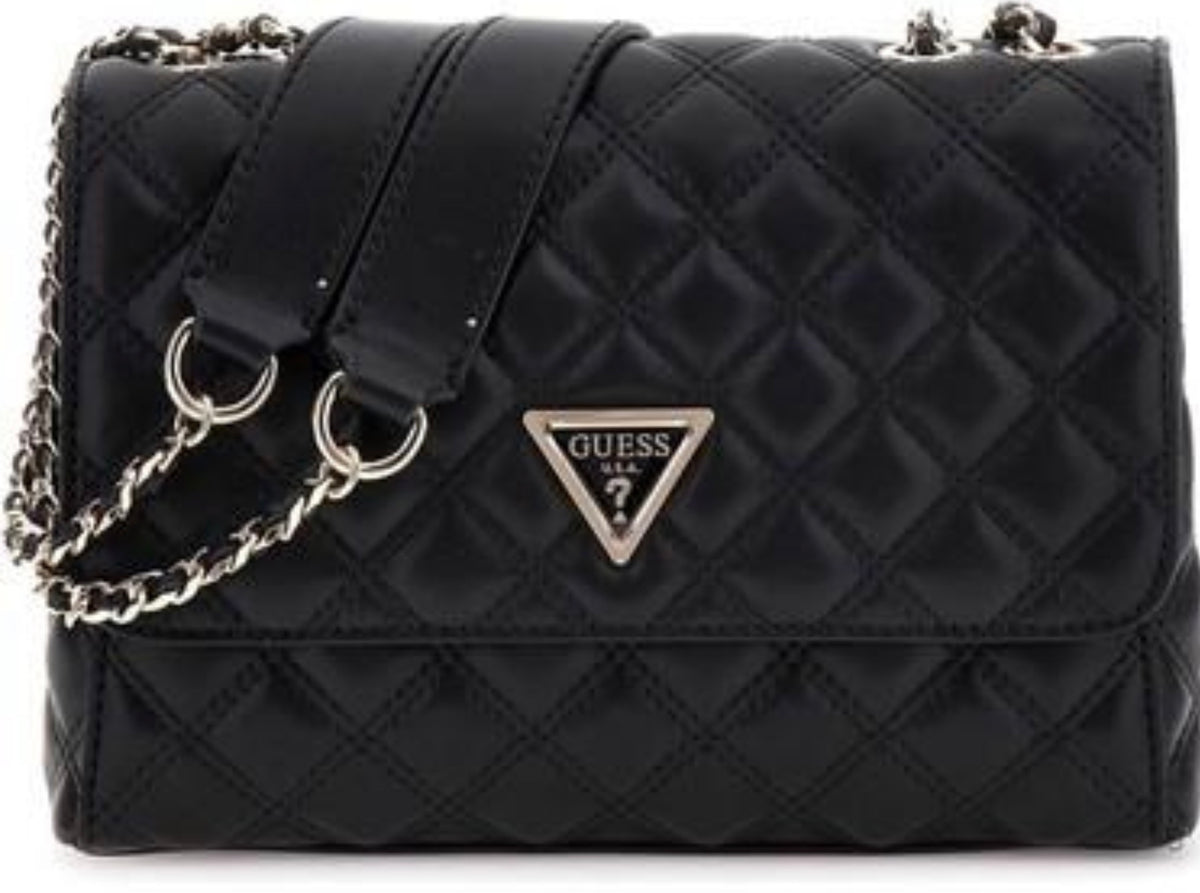 Black Quilted Shoulder Bag