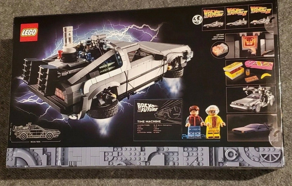 Back to the future Lego set