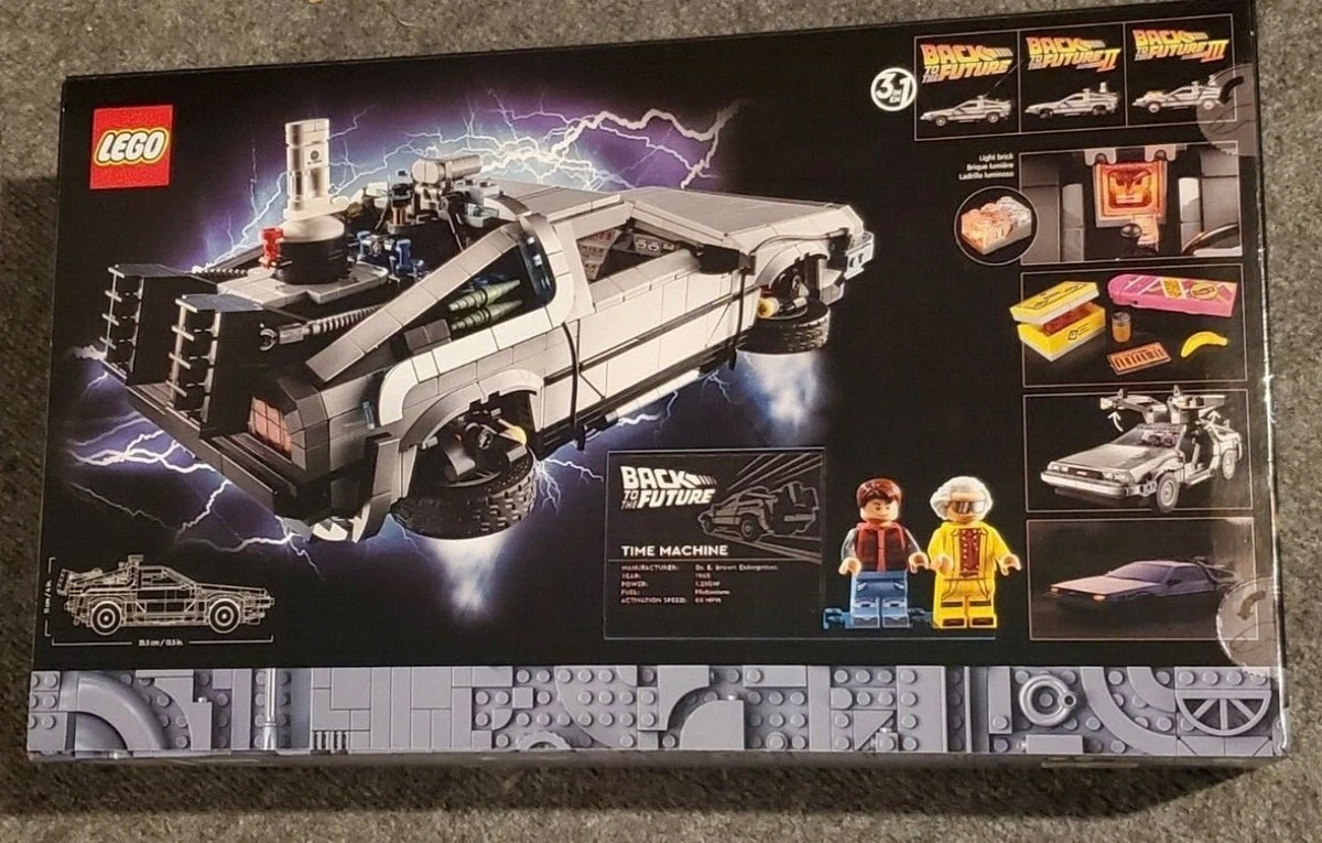 Back to the future Lego set