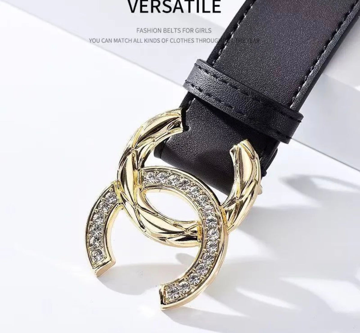 Chanel styled belt
