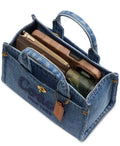 Mini Coach Denim tote