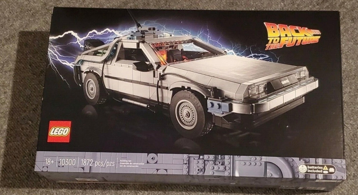 Back to the future Lego set