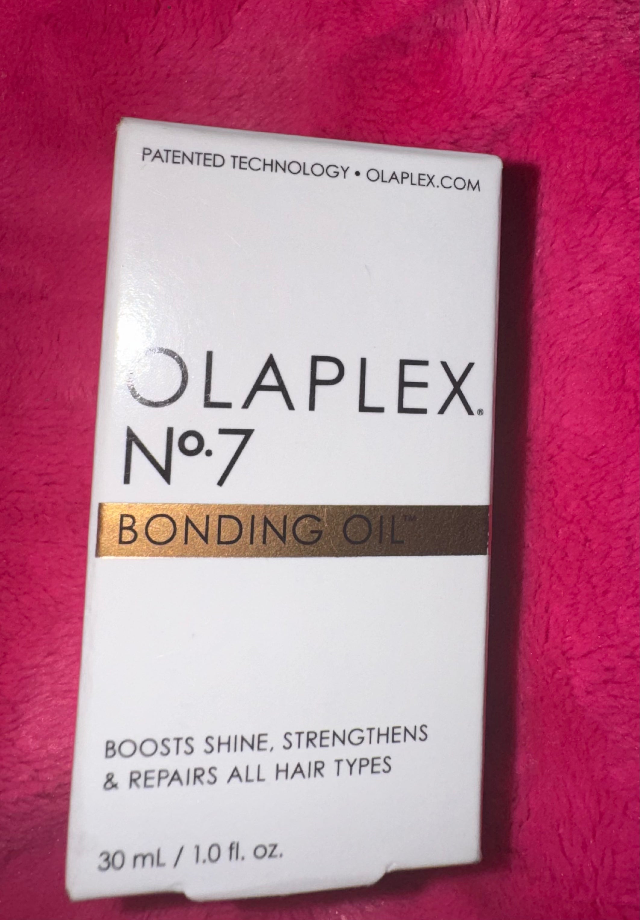 Olaplex bonding oil