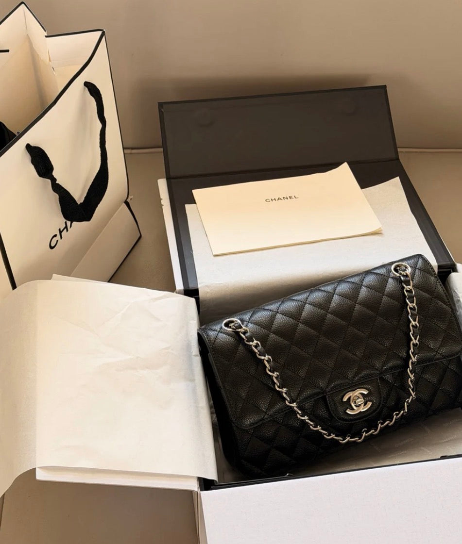 Classic Quilted Chain Crossbody Bag