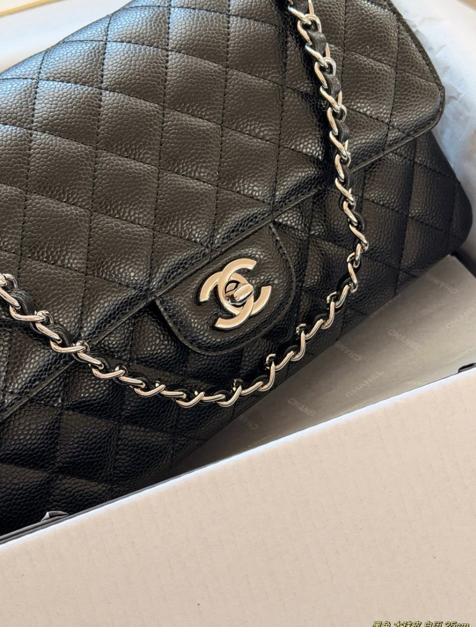 Classic Quilted Chain Crossbody Bag