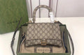 Luxury Monogram Top Handle Satchel