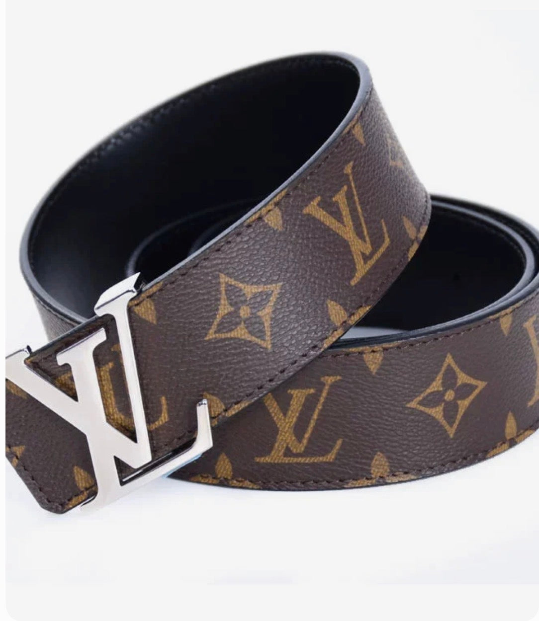 🖤 Luxury Monogram Designer Belt