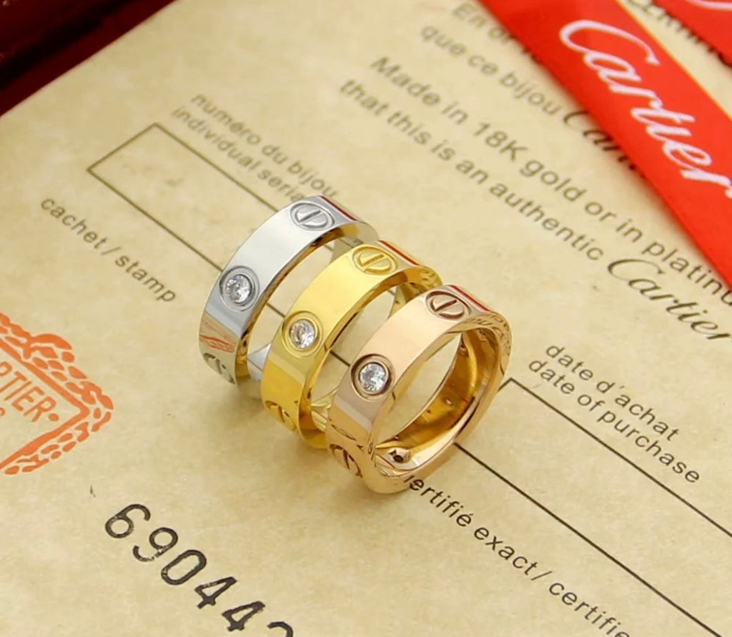 Silver Statement Band Ring