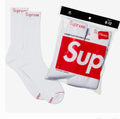Supreme crew socks