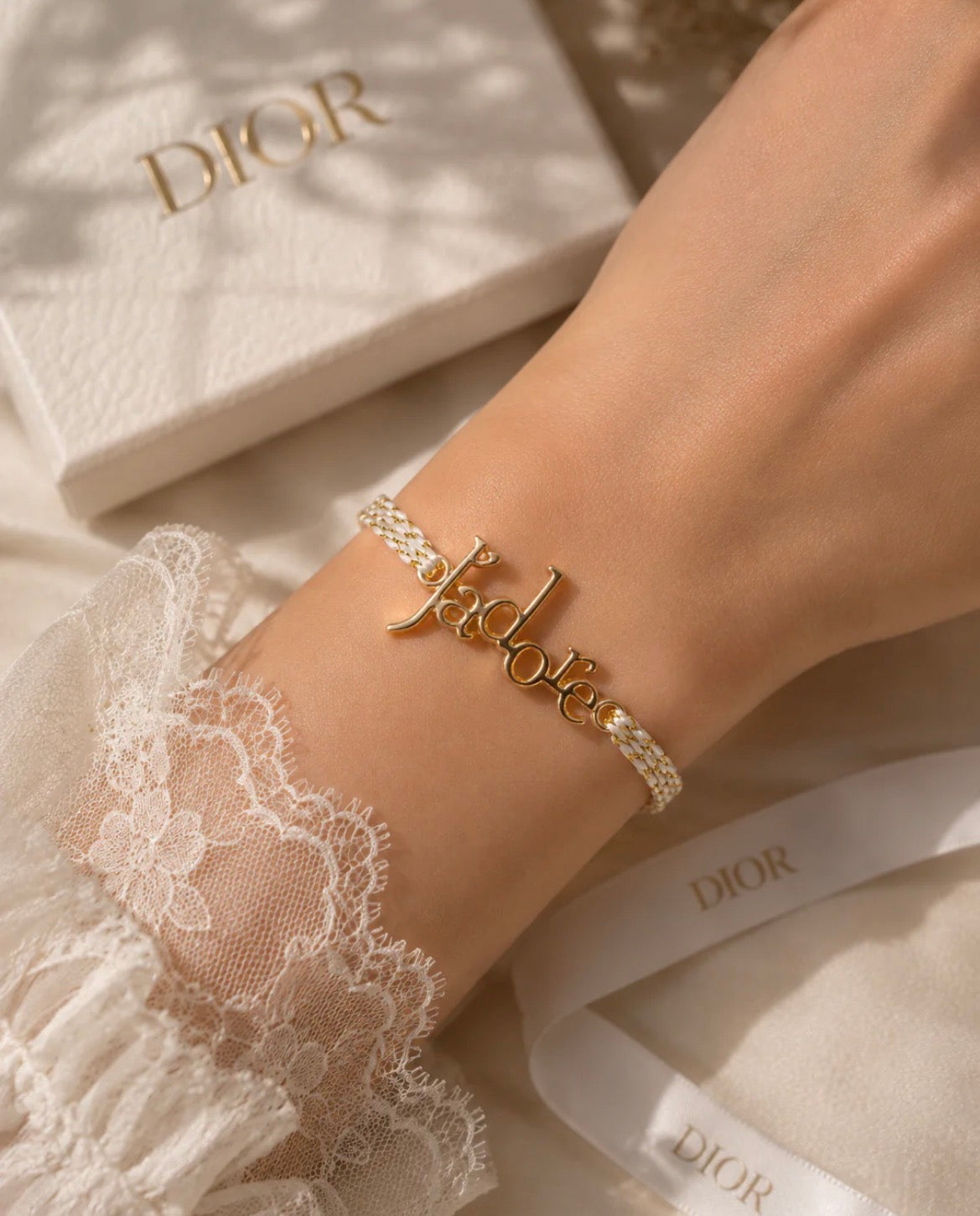 Dior adjustable bracelet
