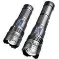 White laser high-power flashlight, strong light, outdoor charging,