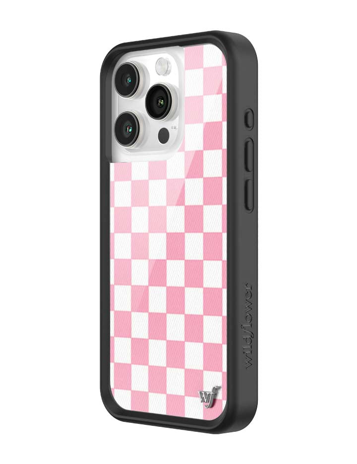 Checkers | Pink iPhone Case