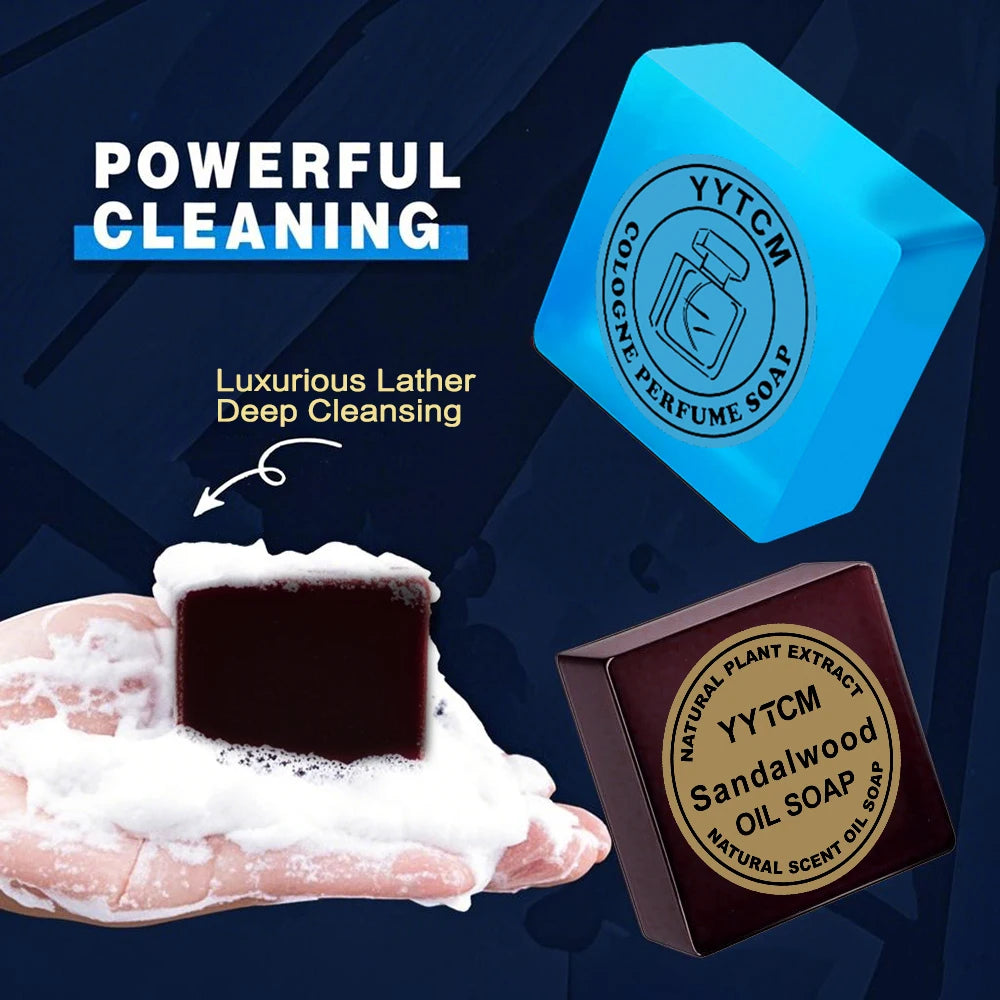 Men's Cologne Soap, Cologne Perfume Soap, Sandalwood Soap, Bath Soap