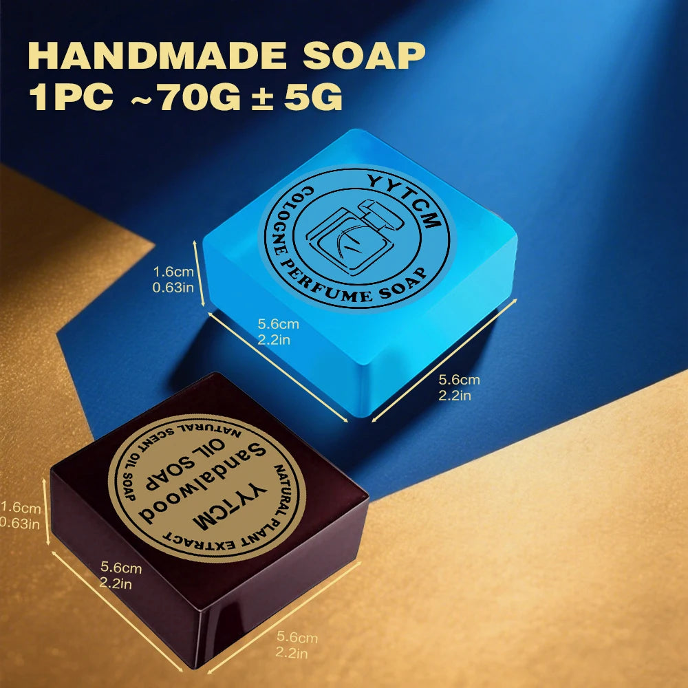 Men's Cologne Soap, Cologne Perfume Soap, Sandalwood Soap, Bath Soap