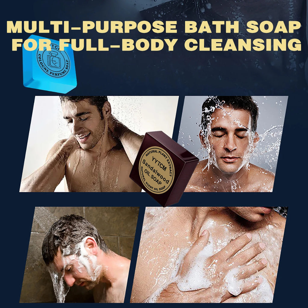 Men's Cologne Soap, Cologne Perfume Soap, Sandalwood Soap, Bath Soap