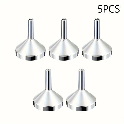 1/3/5pcs Refillable Perfume Bottle Funnel, Mini Perfume Travel Bottle