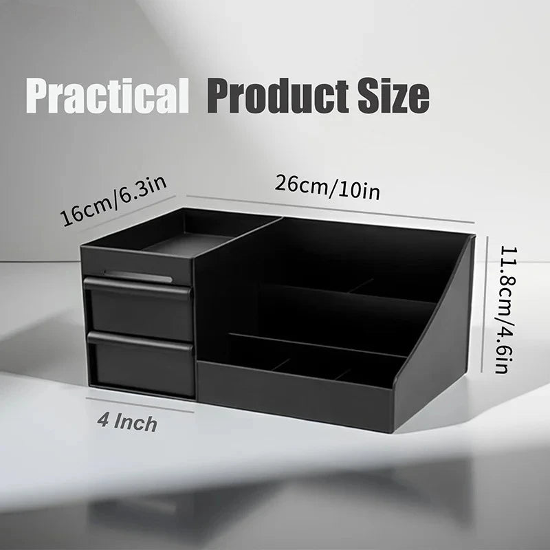 1pc Mens Fragrance Organizer, Perfume & Cologne Stand with Drawers,