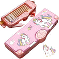 Multifunctional Cute School Pencil Box (Unicorn Compass Box)